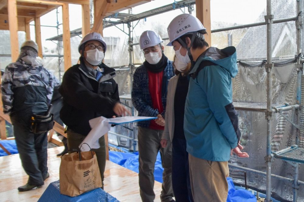 福岡市早良区07　注文住宅建築現場リポート⑤　～上棟式～