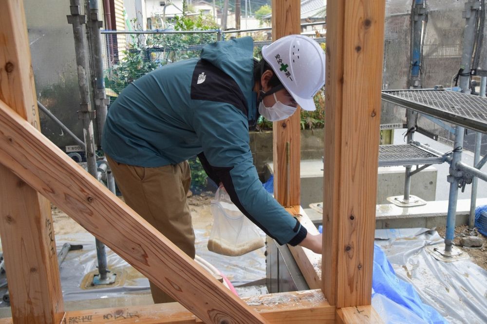 「福岡市早良区07」注文住宅現場リポート⑤【上棟式】