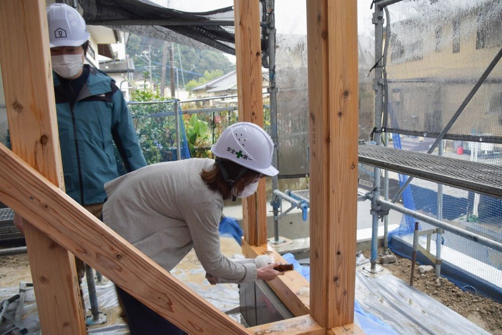 「福岡市早良区07」注文住宅現場リポート⑤【上棟式】