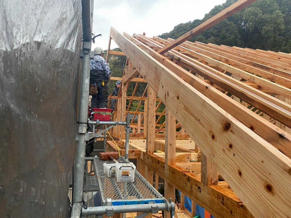 「福岡市早良区07」注文住宅現場リポート⑤【上棟式】