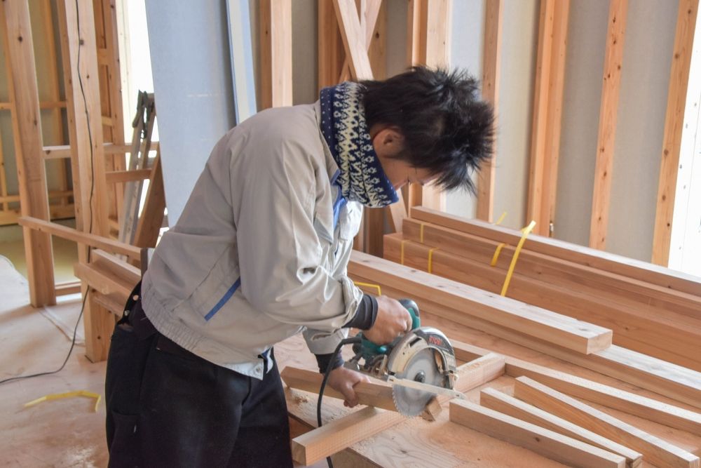 「筑紫野市09」注文住宅現場リポート④【木工事】【下地】