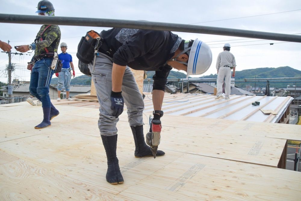 福岡県糸島市二丈深江01　注文住宅建築現場リポート④　～上棟式～