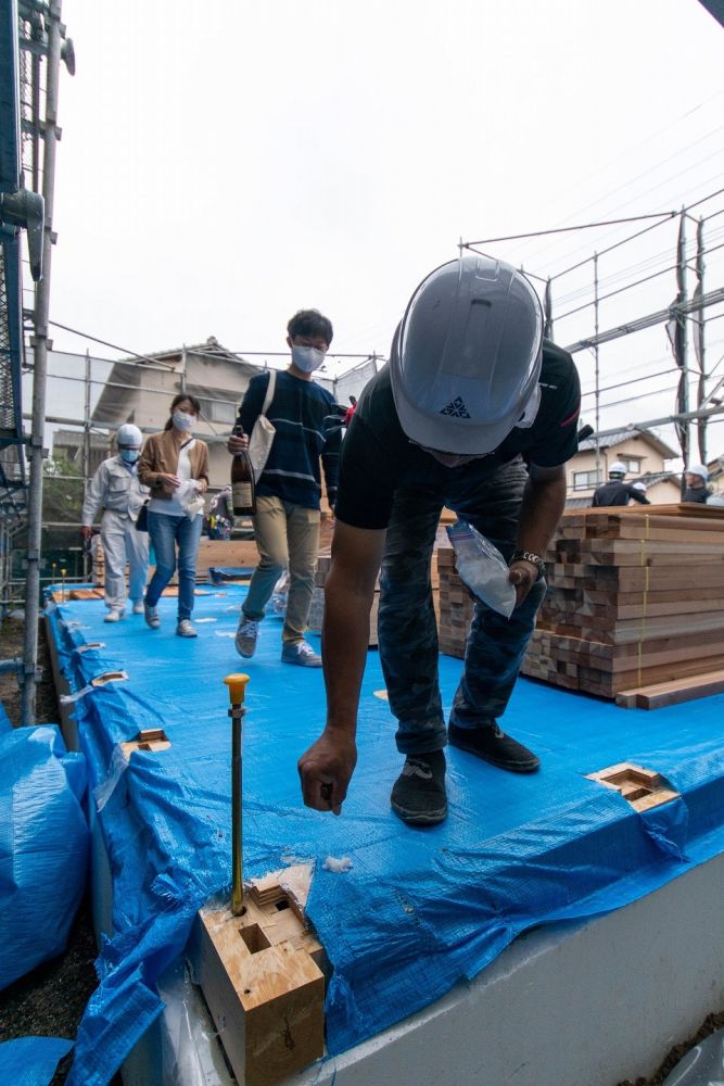 福岡県糸島市二丈深江01　注文住宅建築現場リポート④　～上棟式～