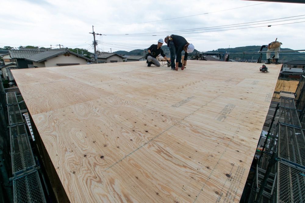 福岡県糸島市二丈深江01　注文住宅建築現場リポート④　～上棟式～