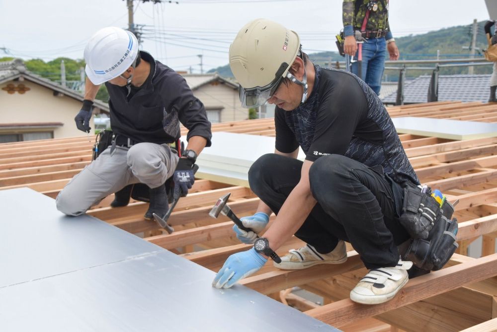 福岡県糸島市二丈深江01　注文住宅建築現場リポート④　～上棟式～