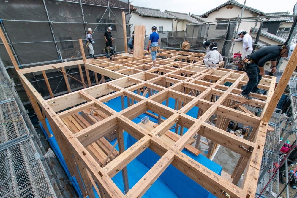 福岡県糸島市二丈深江01　注文住宅建築現場リポート④　～上棟式～