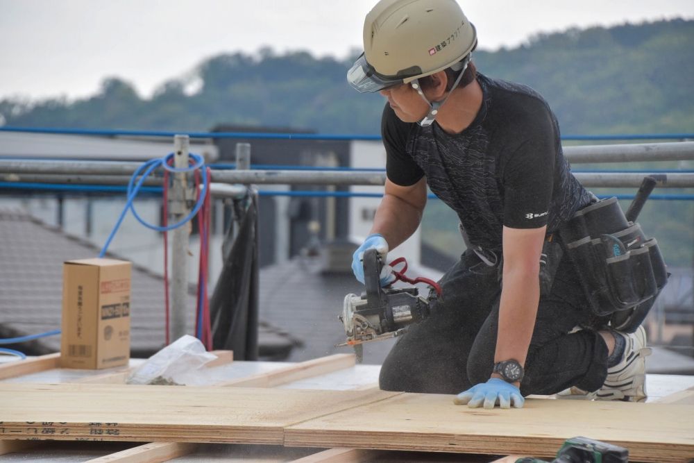 福岡県糸島市二丈深江01　注文住宅建築現場リポート④　～上棟式～