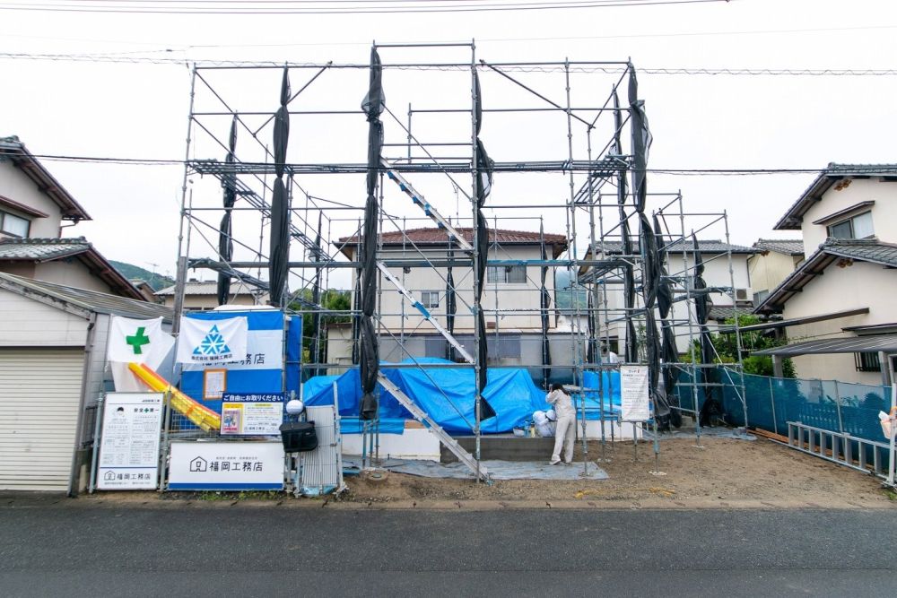 「糸島市二丈深江01」注文住宅現場リポート④【上棟式】