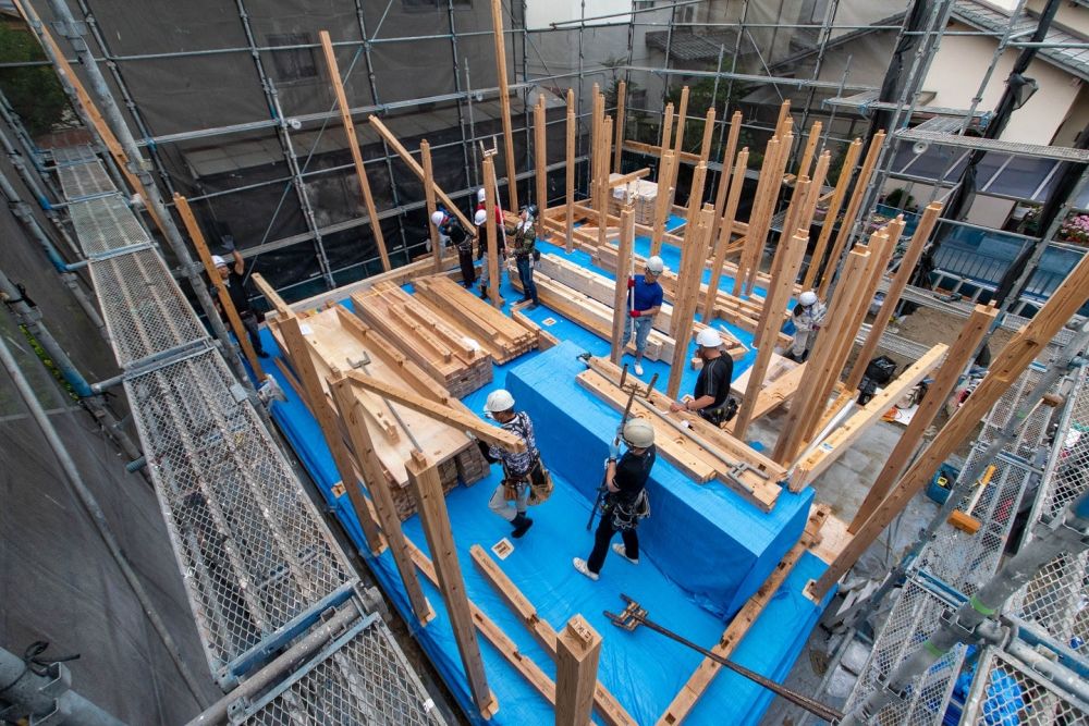 「糸島市二丈深江01」注文住宅現場リポート④【上棟式】