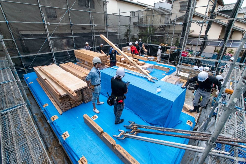 「糸島市二丈深江01」注文住宅現場リポート④【上棟式】