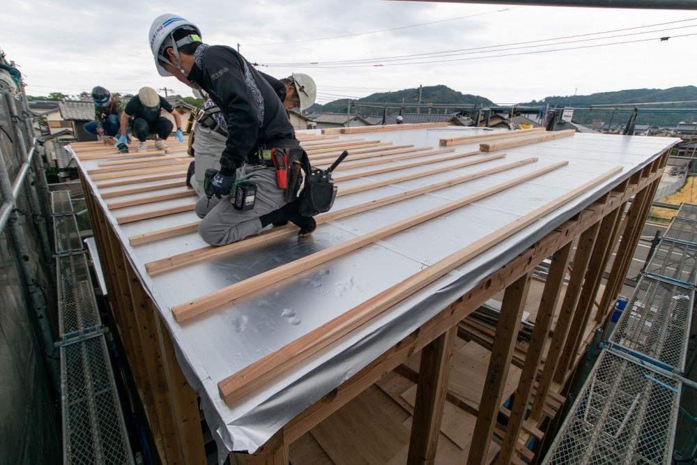 福岡県糸島市二丈深江01　注文住宅建築現場リポート④　～上棟式～