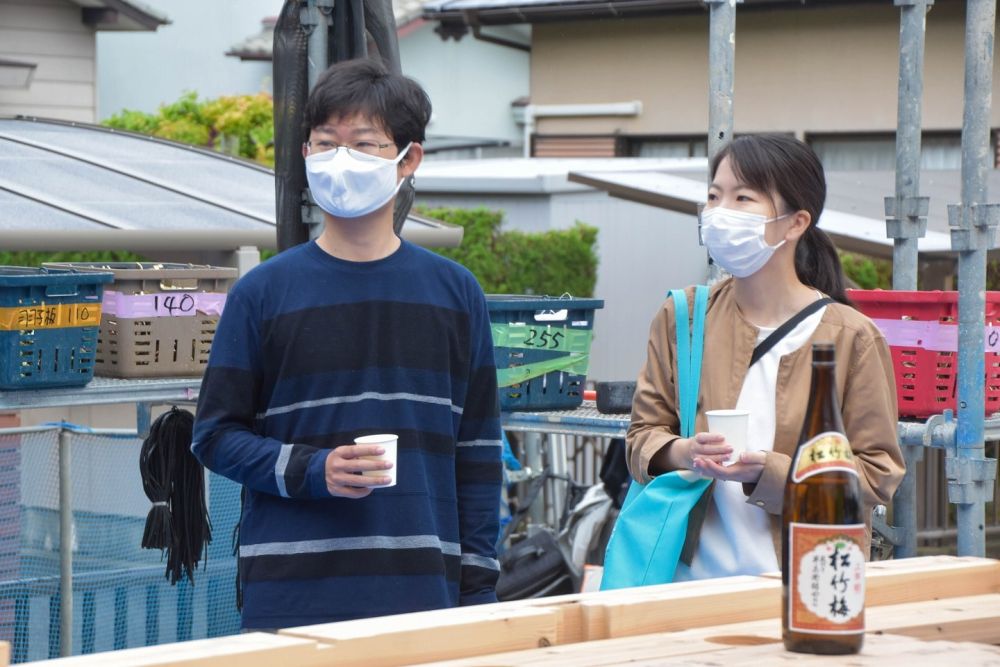 「糸島市二丈深江01」注文住宅現場リポート④【上棟式】