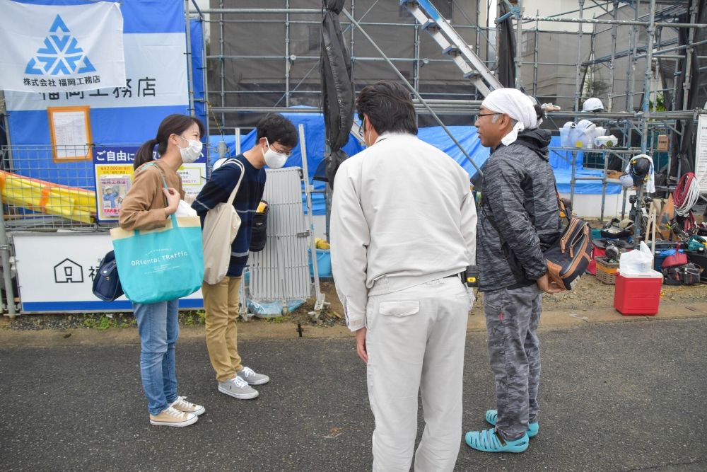 福岡県糸島市二丈深江01　注文住宅建築現場リポート④　～上棟式～