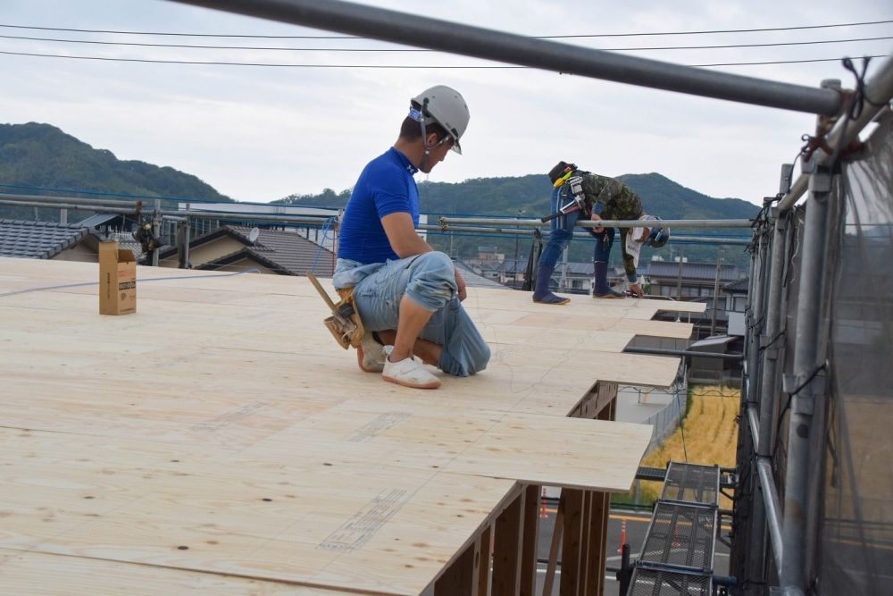 福岡県糸島市二丈深江01　注文住宅建築現場リポート④　～上棟式～