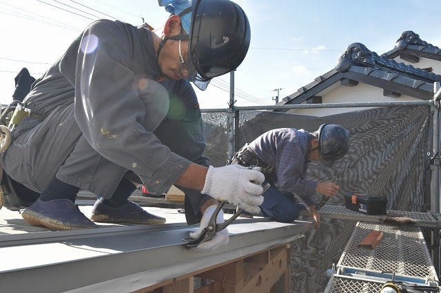 「三井郡大刀洗町02」注文住宅現場リポート⑥【木工事】【面材】