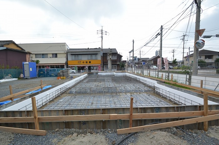 「福津市宮司元町01」注文住宅現場リポート②【基礎工事】【配筋】