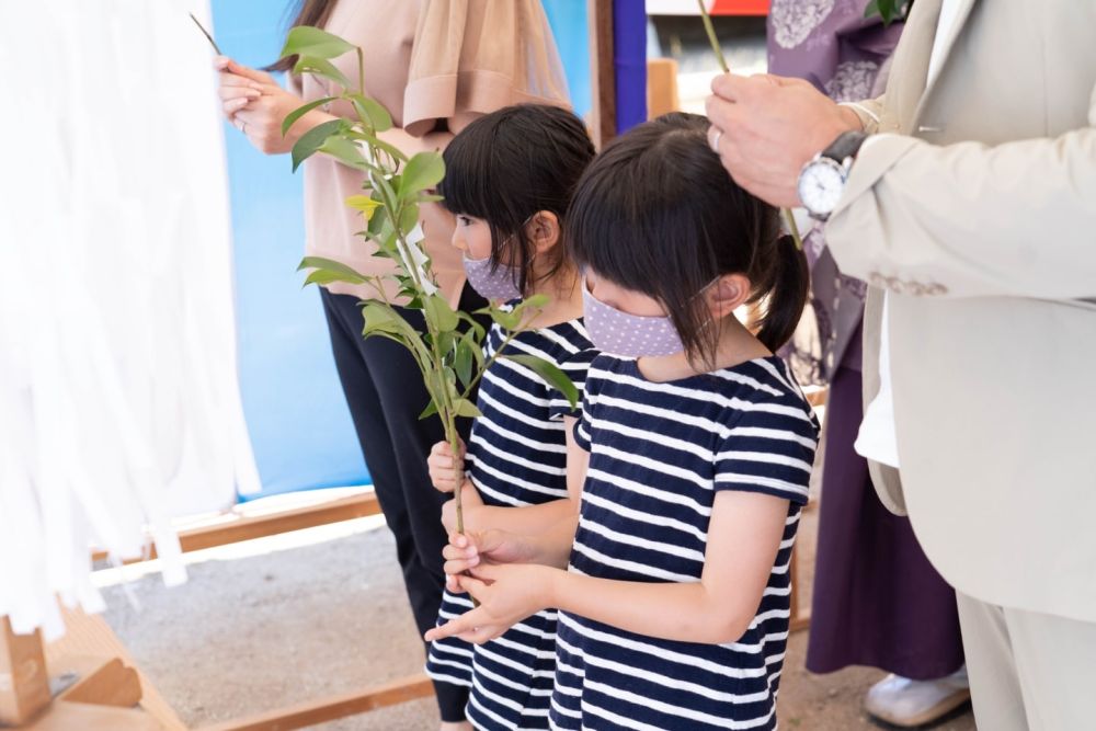 「福岡市早良区小田部02」注文住宅現場リポート①【地鎮祭】