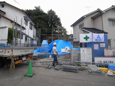 福岡市博多区空港前03　注文住宅建築現場リポート⑤