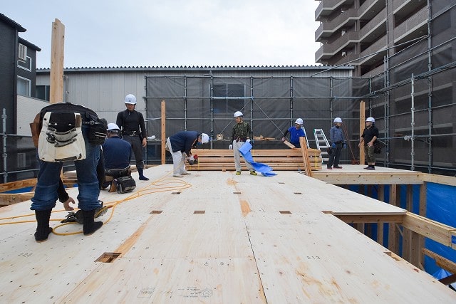 「福岡市博多区02」注文住宅現場リポート⑤【上棟式】