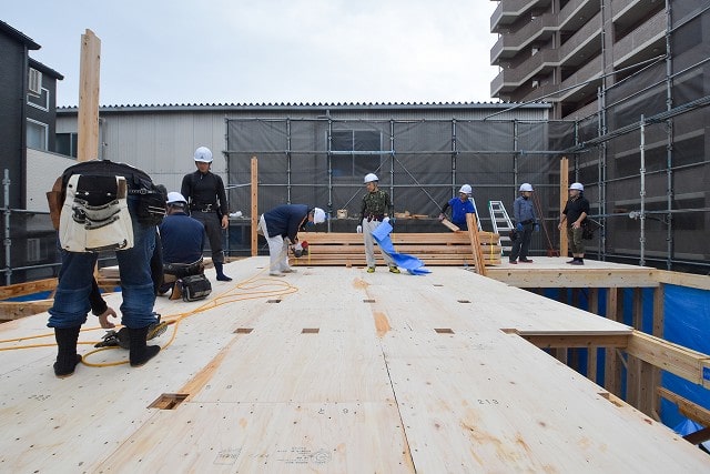 福岡市博多区02　注文住宅建築現場リポート⑤