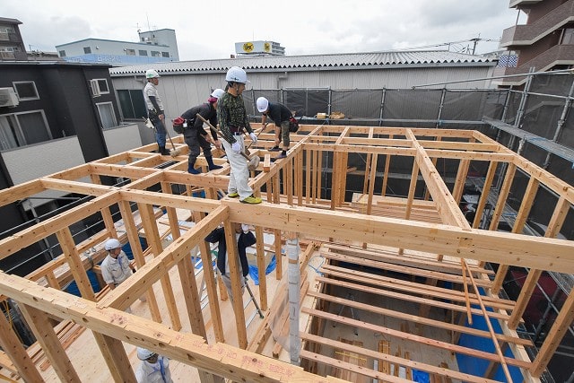 「福岡市博多区02」注文住宅現場リポート⑤【上棟式】
