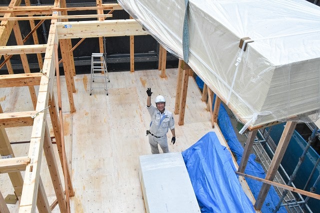 「福岡市博多区02」注文住宅現場リポート⑤【上棟式】