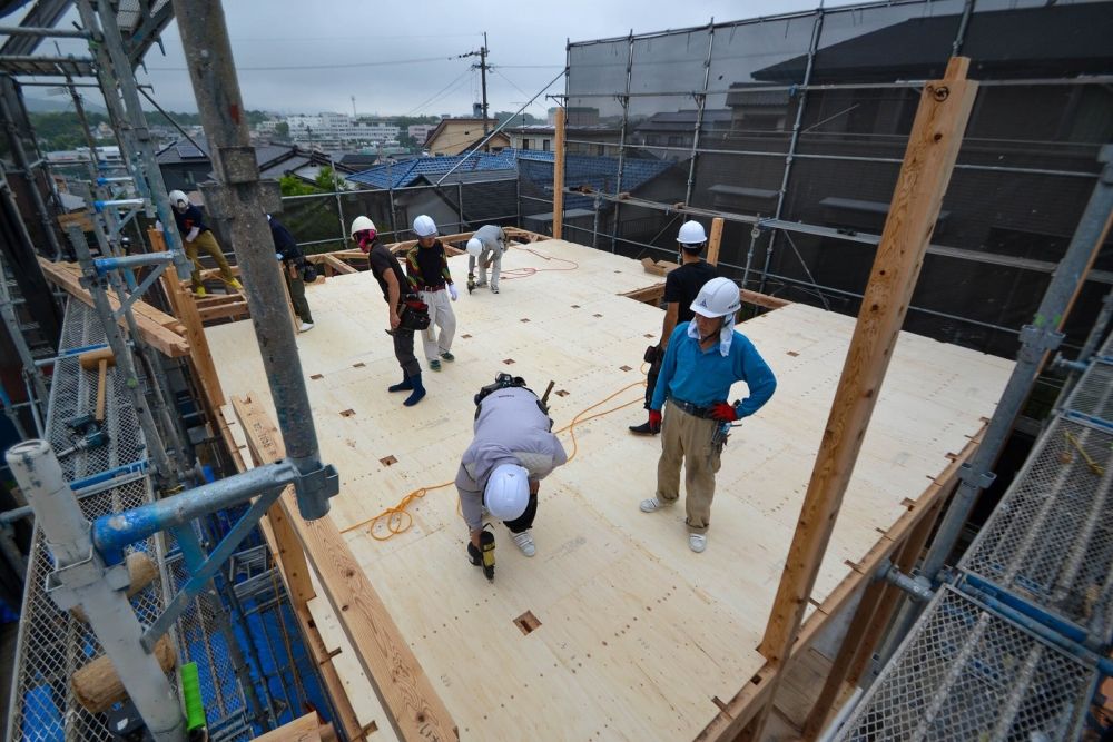 福岡県大野城市03　注文住宅建築現場リポート③　～上棟式～