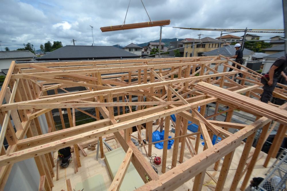 福岡県大野城市03　注文住宅建築現場リポート③　～上棟式～