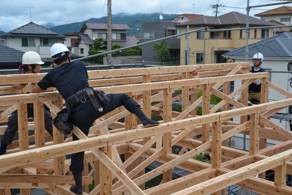 福岡県大野城市03　注文住宅建築現場リポート③　～上棟式～