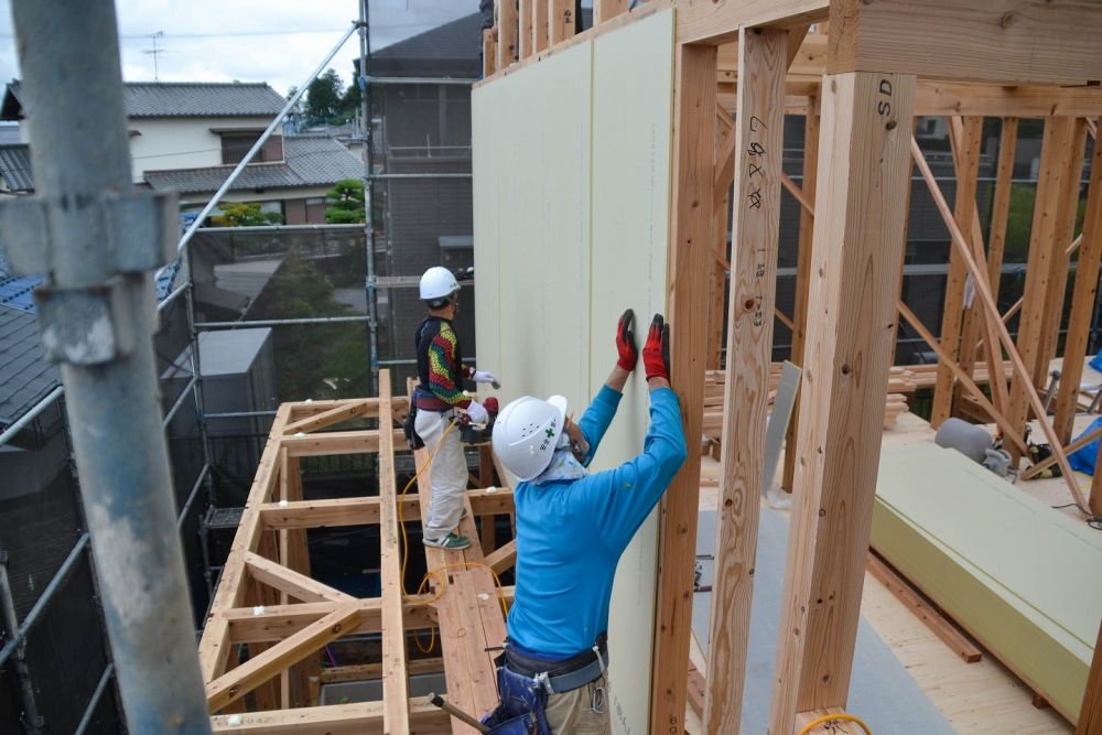 福岡県大野城市03　注文住宅建築現場リポート③　～上棟式～