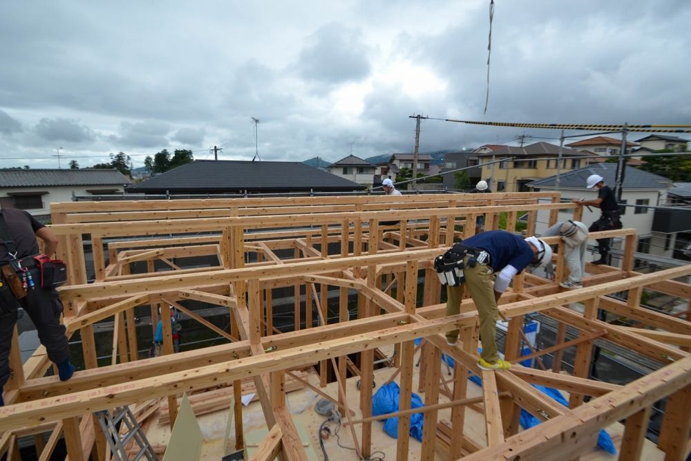 福岡県大野城市03　注文住宅建築現場リポート③　～上棟式～