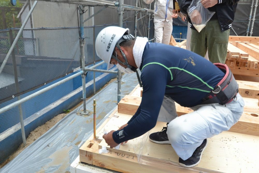 「大野城市03」注文住宅現場リポート③【上棟式】