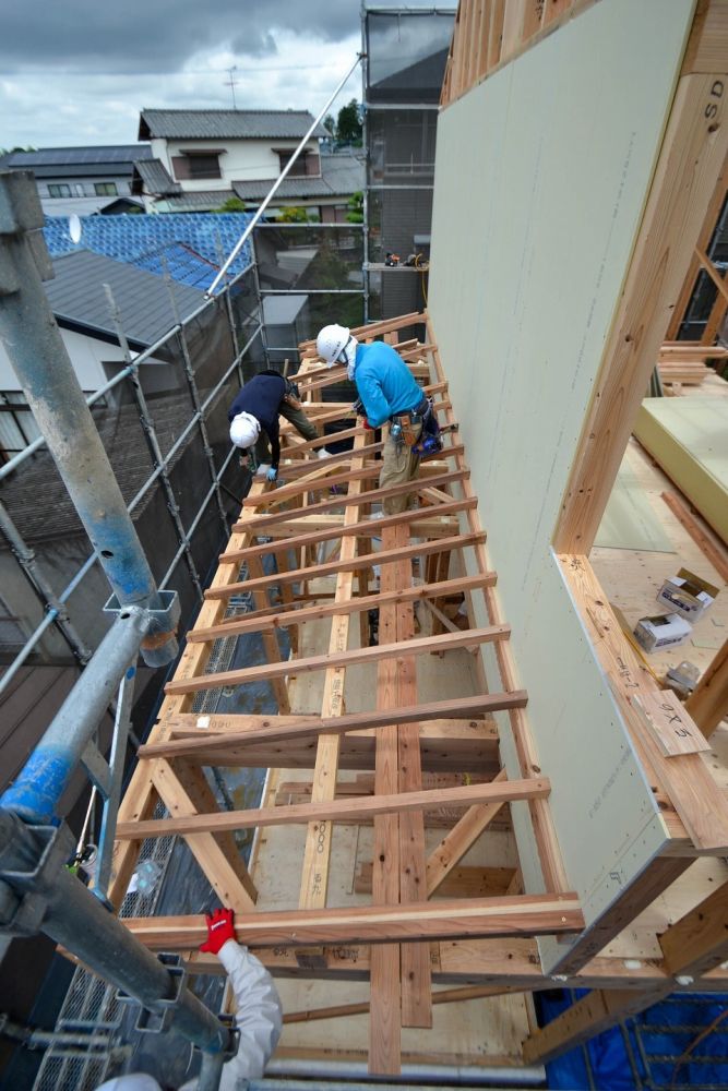 「大野城市03」注文住宅現場リポート③【上棟式】