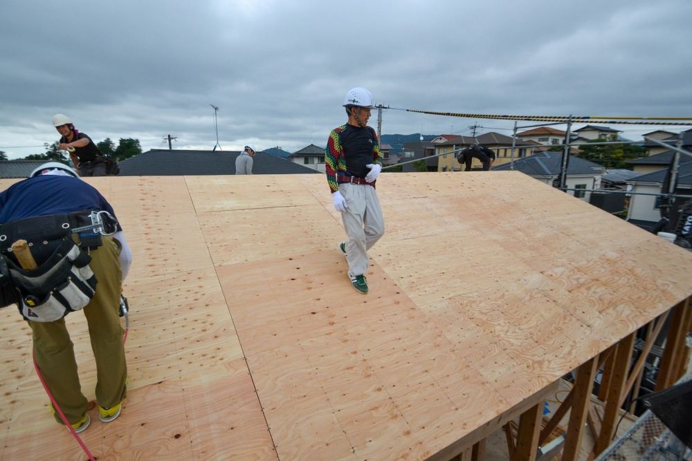 福岡県大野城市03　注文住宅建築現場リポート③　～上棟式～