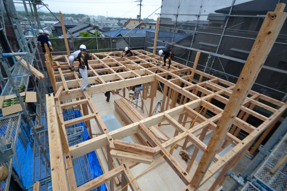 「大野城市03」注文住宅現場リポート③【上棟式】
