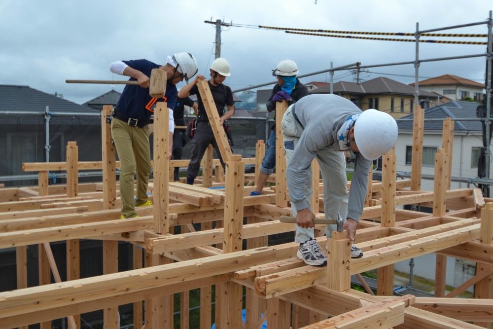 福岡県大野城市03　注文住宅建築現場リポート③　～上棟式～