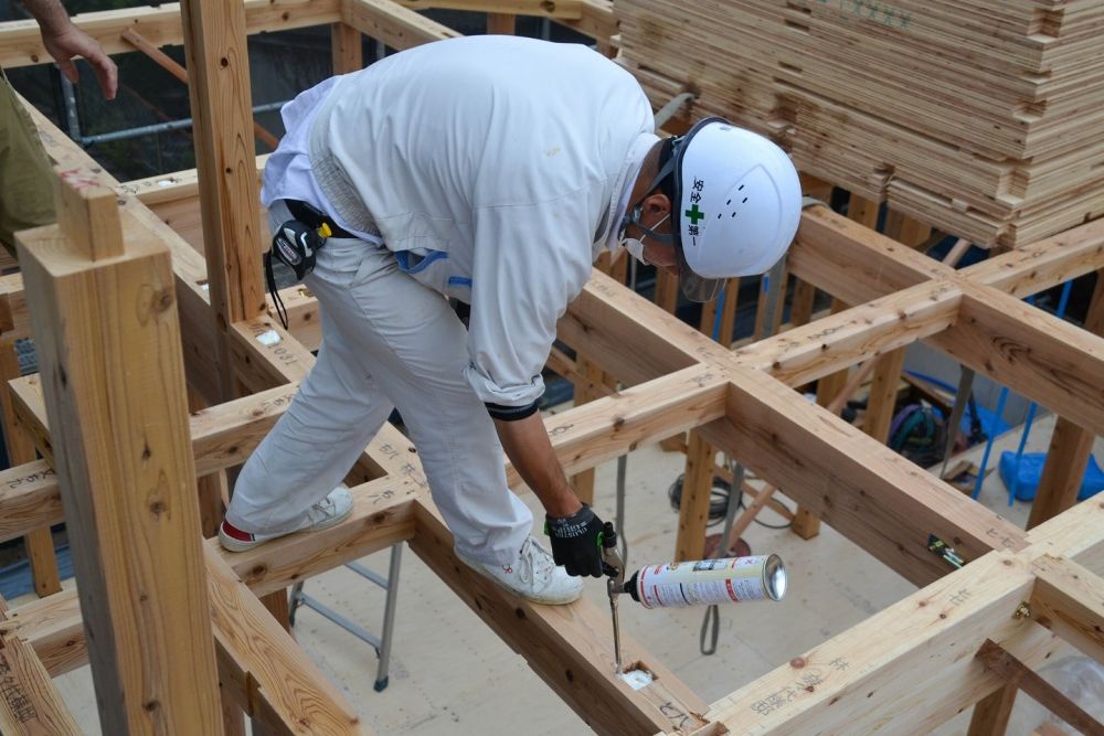 福岡県大野城市03　注文住宅建築現場リポート③　～上棟式～