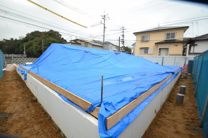 福岡県福津市花見が丘01　注文住宅建築現場リポート④