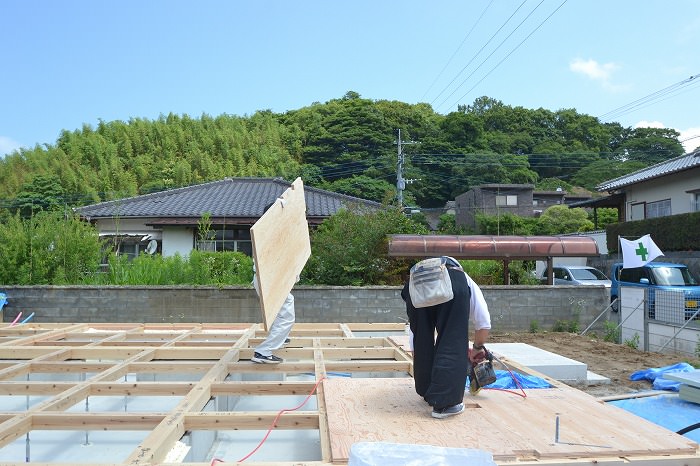 福岡県宗像市01　注文住宅建築現場リポート④