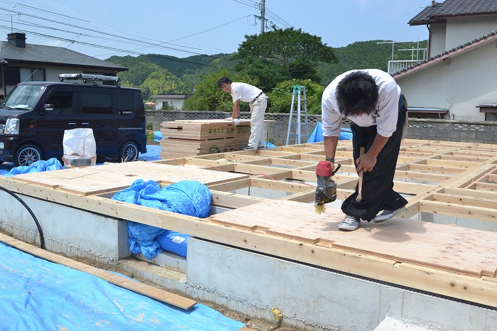 福岡県宗像市01　注文住宅建築現場リポート④