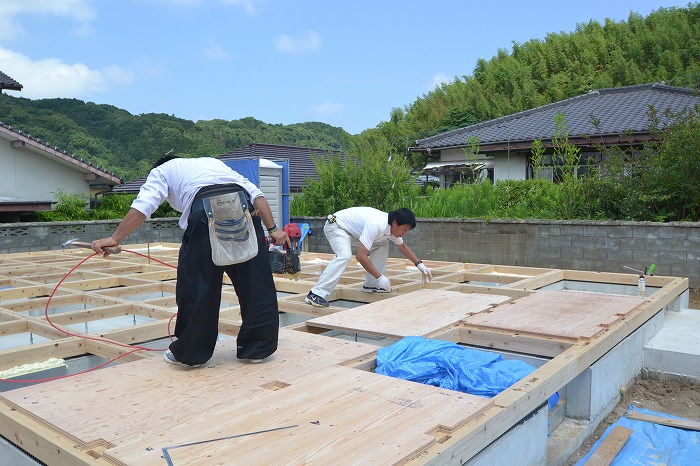 福岡県宗像市01　注文住宅建築現場リポート④