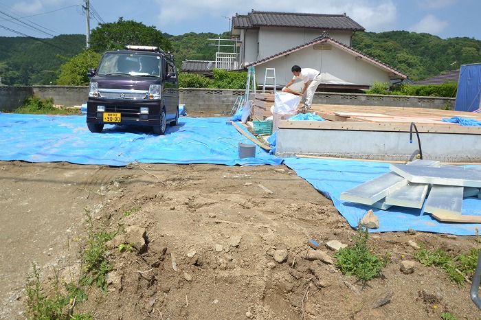 福岡県宗像市01　注文住宅建築現場リポート④