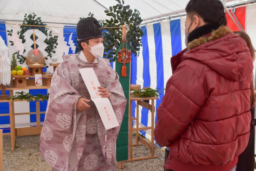 「福津市06」注文住宅現場リポート①【地鎮祭】