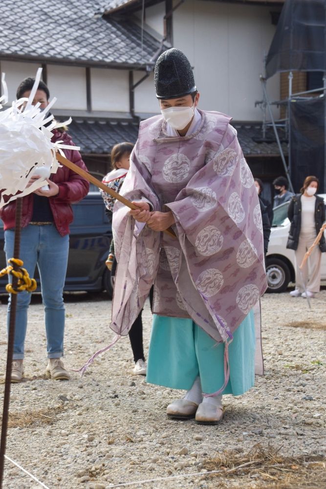 福岡県福津市06　注文住宅建築現場リポート①　～地鎮祭～