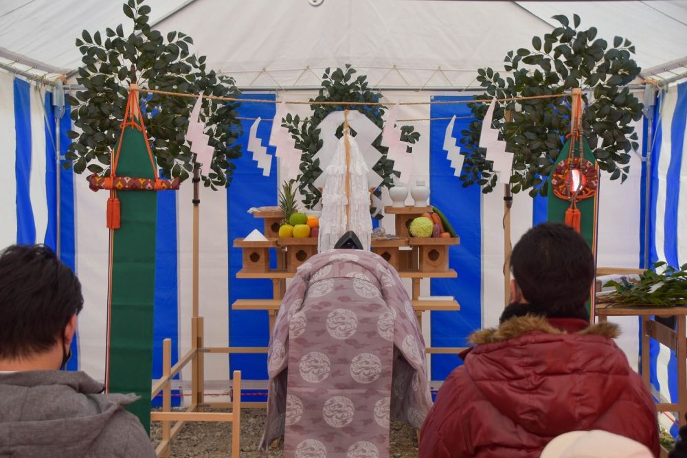 「福津市06」注文住宅現場リポート①【地鎮祭】