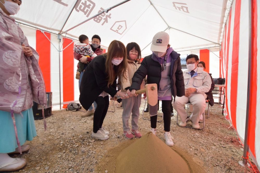「福津市06」注文住宅現場リポート①【地鎮祭】