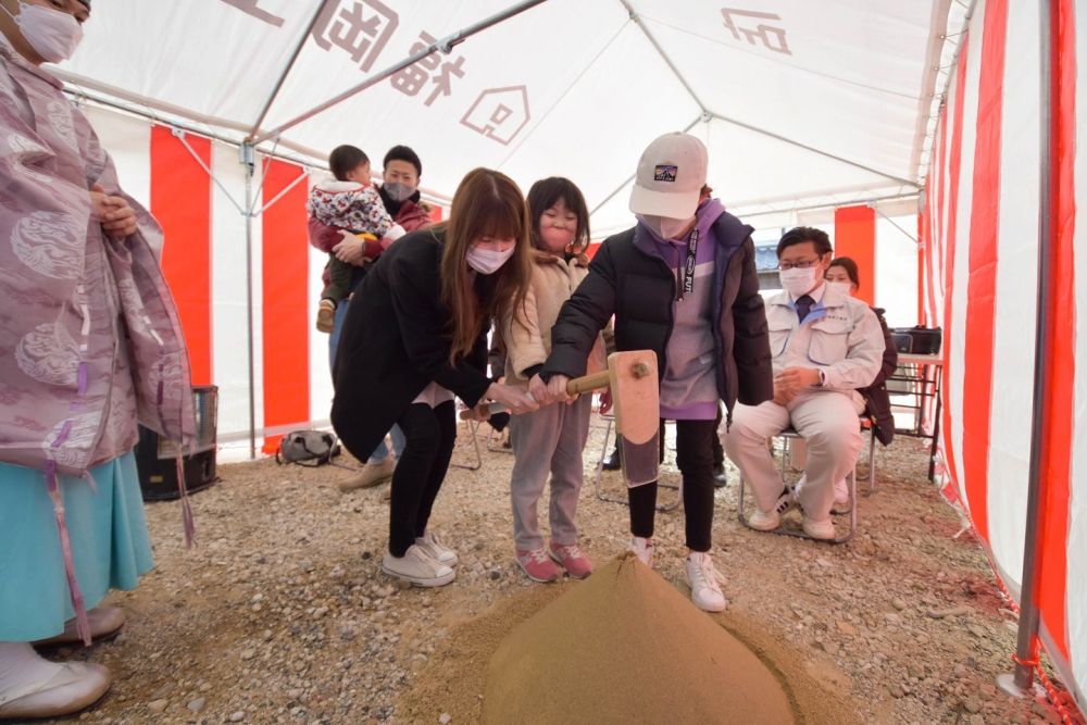 福岡県福津市06　注文住宅建築現場リポート①　～地鎮祭～