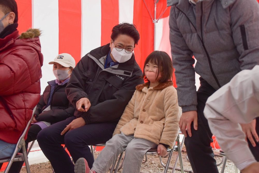 福岡県福津市06　注文住宅建築現場リポート①　～地鎮祭～