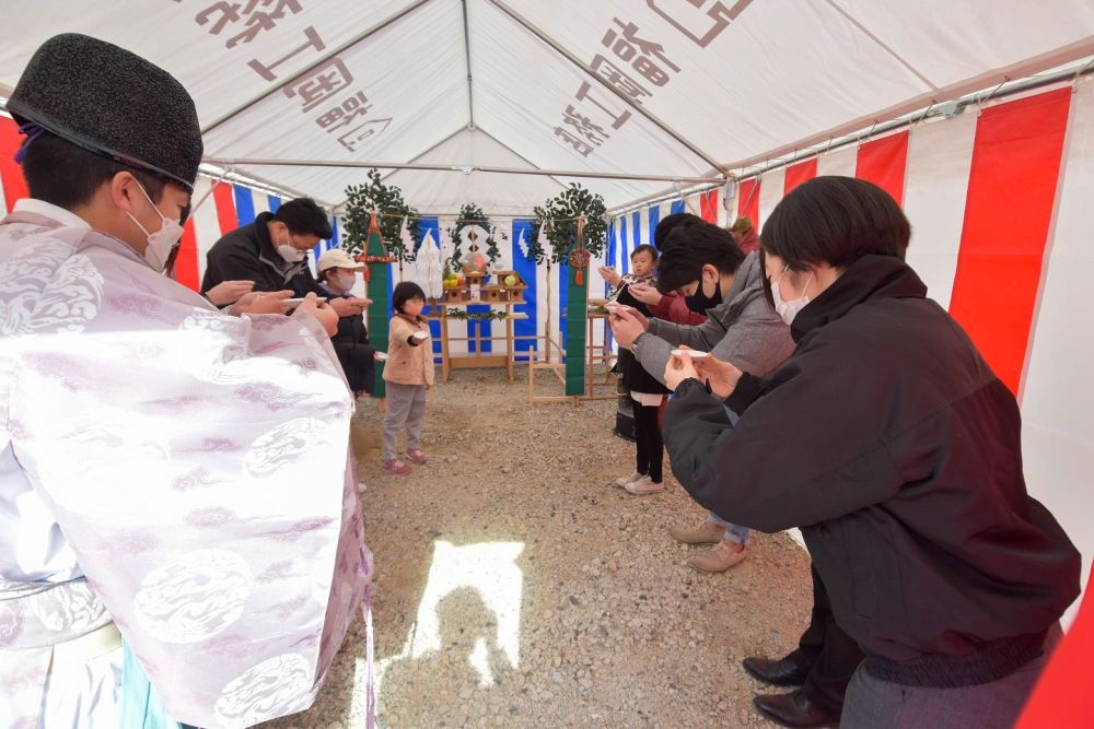 福岡県福津市06　注文住宅建築現場リポート①　～地鎮祭～