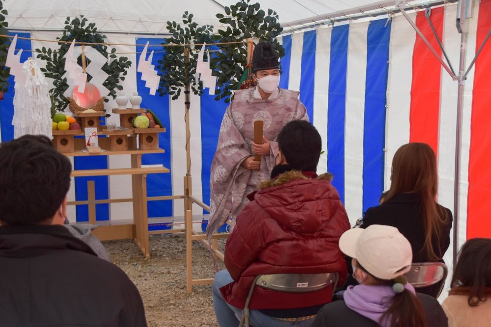 「福津市06」注文住宅現場リポート①【地鎮祭】